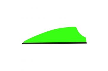 Image of Q2i Fusion-II Vanes, Neon Green 2.1 in. 100 pk. Q2i2043