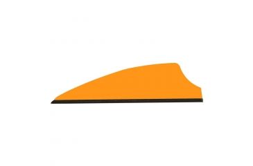 Image of Q2i Fusion-II Vanes, Neon Orange 2.1 in. 100 pk. Q2i2044