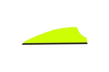 Image of Q2i Fusion-II Vanes, Neon Yellow 2.1 in. 100 pk. Q2i2046