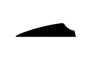 Image of Q2i Fusion X-II SL Vanes 1.75 in. 100 pk., Black 1001225