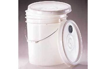 Image of Qorpak Pails and Lids, High-Density Polyethylene, Qorpak 7010 Lids Plain