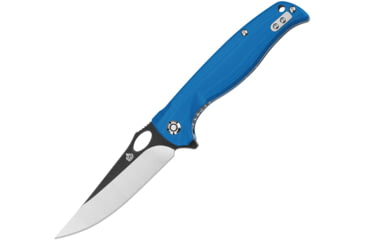 Image of QSP Knife Gavial Linerlock Blue G10