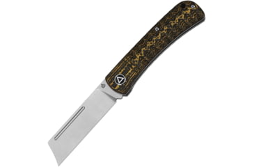 Image of QSP Knife Hedgehog Slip Joint Golden CF