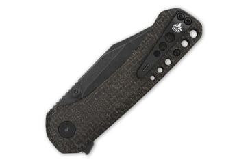 Image of QSP Knife Kestrel Linerlock Brown Mic QS145A2