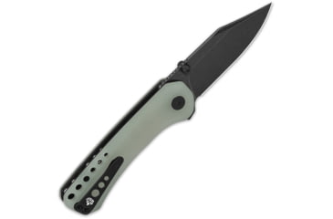 Image of QSP Knife Kestrel Linerlock Jade G10 QS145B2