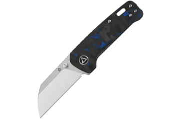 Image of QSP Knife Mini Penguin Linerlock Blue CF