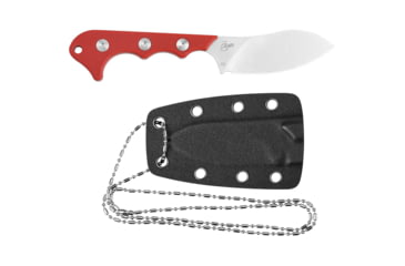 Image of QSP Knife Neckmuk Neck Knife Red