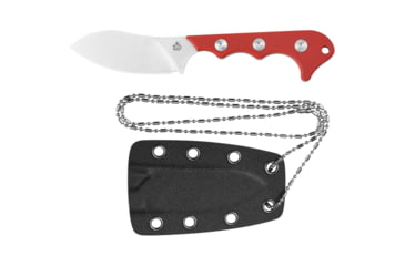 Image of QSP Knife Neckmuk Neck Knife Red