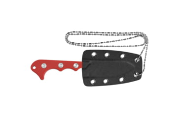 Image of QSP Knife Neckmuk Neck Knife Red