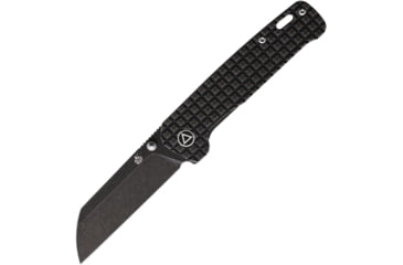 Image of QSP Knife Penguin Framelock Blk Frag Ti