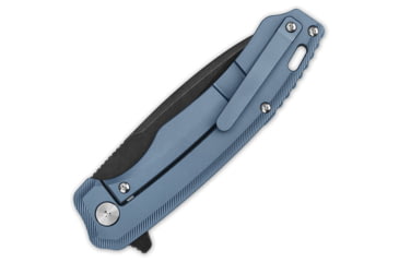 Image of QSP Knife Woodpecker Blue Titanium