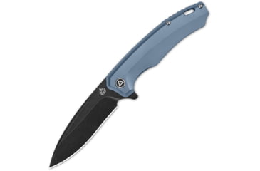 Image of QSP Knife Woodpecker Blue Titanium