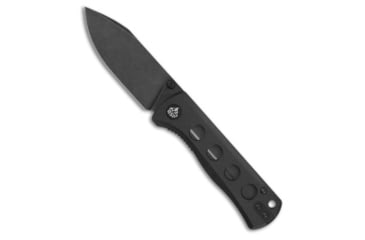 Image of Qsp QSP Canary Folder Liner Lock Knife Black G-10 2.8&quot; Black Stonewash 14C28N, Black, Sandvik 14C28N, adult, BHQ-190601