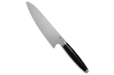 Image of Qsp QSP Mulan Series 8" Gyuto Kitchen Knife Ebony Wood, Black, Sandvik 14C28N, adult, BHQ-189737