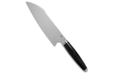 Image of Qsp QSP Mulan Series 8" Harpoon Chef Kitchen Knives Ebony Wood, Black, Sandvik 14C28N, adult, BHQ-189733
