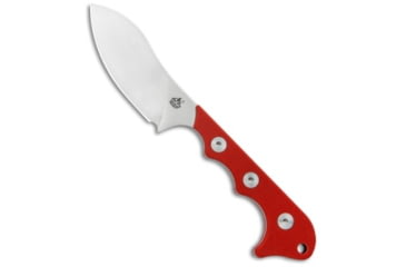 Image of Qsp QSP Neckmuk Fixed Blade Neck Knife Red G-10 2.9" Satin QS125-G, Red, D2, adult, BHQ-135208
