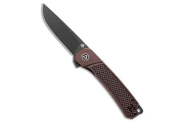 Image of Qsp QSP Osprey Liner Lock Knife Stonewashed Copper 3.25&quot; Black QS139-E2, Copper, Sandvik 14C28N, adult, BHQ-140147