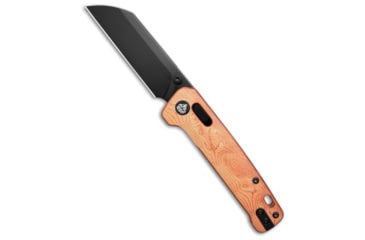 Image of Qsp QSP Penguin Glyde Lock Knife G-10 Copper Foil 3.1&quot; Black QS130GL-F2, Copper, Sandvik 14C28N, adult, BHQ-217672