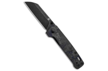 Image of Qsp QSP Penguin Liner Lock Knife Shredded G-10 Blue 3.1" Black SW, Black/Blue, D2, adult, BHQ-138602