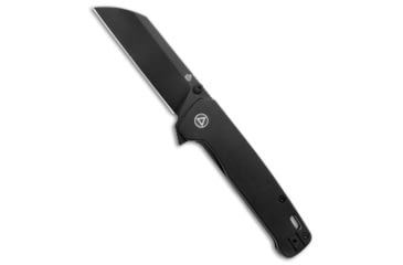 Image of Qsp QSP Penguin Plus Frame Lock Knife Black Titanium 3.38" BW, Black, CPM 20CV, adult, BHQ-175629