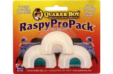 Image of Quaker Boy Raspy Pro Pack  Game Calls 11314