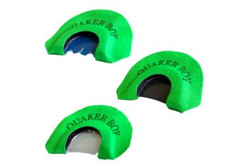 Image of Quaker Boy SR 3 Pack/O.B.H.,Cutthroat,Double/Green, 6.75x4.9, 11140