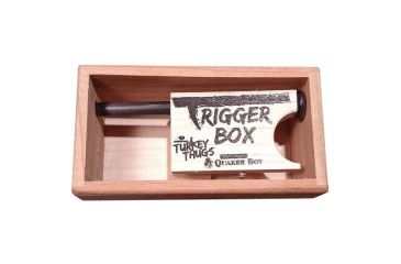 Image of Quaker Boy THUG Trigger Box Game Call, Brown, 99309