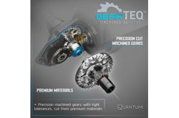 Image of Quantum Benchmark Spinning Reel and Rod Combo, 7ft, 1-PC, Light, Fast Rod, Graphite Composite Blank, SZ 2500 Reel, 5+1 Bearings, 6.2-1 Ratio, Silver/Blue, BK2500701L612.P2