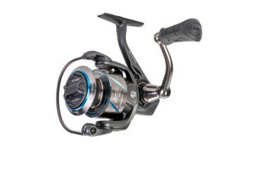 Image of Quantum Benchmark Spinning Reel and Rod Combo, 7ft, 1-PC, Medium-Light, Fast Rod, Graphite Composite Blank, SZ 3000 Reel, 5+1 Bearings, 6.2-1 Ratio, Silver/Blue, BK3000701ML815.P2