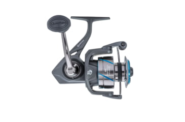 Image of Quantum Benchmark Spinning Reel and Rod Combo, 7ft, 1-PC, Medium-Light, Fast Rod, Graphite Composite Blank, SZ 3000 Reel, 5+1 Bearings, 6.2-1 Ratio, Silver/Blue, BK3000701ML815.P2