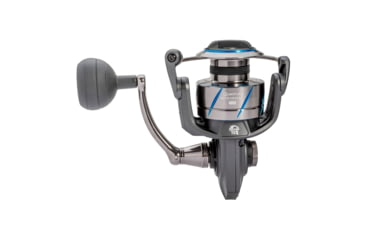 Image of Quantum Benchmark Spinning Reel and Rod Combo, 7ft, 1-PC, Medium, Fast Rod, Graphite Composite Blank, SZ 4000 Reel, 5+1 Bearings, 6.2-1 Ratio, Silver/Blue, BK4000701M1017.P2