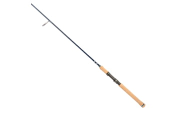 Image of Quantum Myth Spinning Rod, 7ft, 1-PC, Light, Moderate-Fast Rod, HXS30 Graphite Blank, Seaguide Line Guides, Fuji DPS Reel Seat, Cork Handle, Gray/Blue, MTS701L612MF.R2