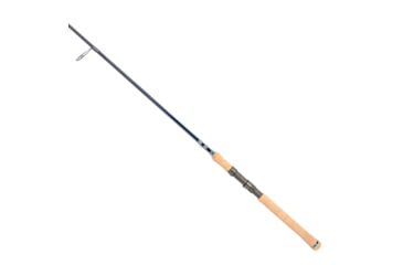 Image of Quantum Myth Spinning Rod, 7ft, 1-PC, Medium-Light, Fast Rod, HXS30 Graphite Blank, Seaguide Line Guides, Fuji DPS Reel Seat, Cork Handle, Gray/Blue, MTS701ML815F.R2