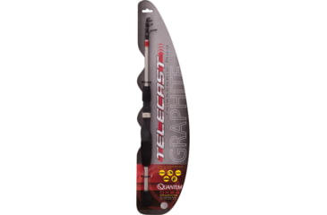 Image of Quantum Quantum Tele 5-Section Spinning Rod , 6ft 0in, Medium-Light, Fast, TELE, Silver, QXTELS605ML,,FB3