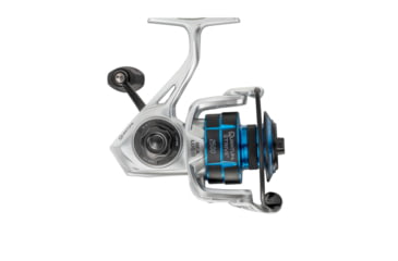 Image of Quantum Strive Spinning Reel and Rod Combo, 7ft, 1-PC, Light, Fast Rod, Graphite Composite Blank, SZ 2500 Reel, 4+1 Bearings, 6.2-1 Ratio, Silver/Blue, SV2500701L612.P2