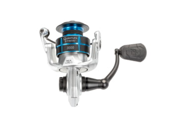 Image of Quantum Strive Spinning Reel and Rod Combo, 7ft, 1-PC, Medium-Light, Fast Rod, Graphite Composite Blank, SZ 3000 Reel, 4+1 Bearings, 6.2-1 Ratio, Silver/Blue, SV3000701ML815.P2