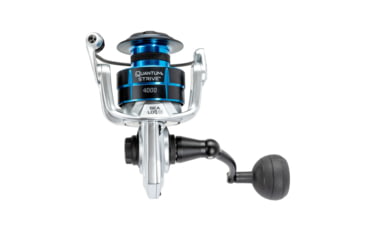 Image of Quantum Strive Spinning Reel and Rod Combo, 7ft, 1-PC, Medium, Fast Rod, Graphite Composite Blank, SZ 4000 Reel, 4+1 Bearings, 6.2-1 Ratio, Silver/Blue, SV4000701M1017.P2