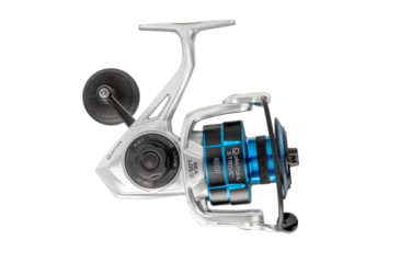 Image of Quantum Strive Spinning Reel and Rod Combo, 7ft, 1-PC, Medium, Fast Rod, Graphite Composite Blank, SZ 4000 Reel, 4+1 Bearings, 6.2-1 Ratio, Silver/Blue, SV4000701M1017.P2