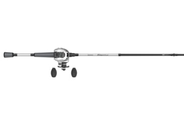 Image of Quantum Throttle Baitcast Rod and Reel Combo, 7ft 0in, Medium-Heavy, Fast, 1, 7.3-1, 7+1, Right Hand, Silver, TH100701MHC.NS2