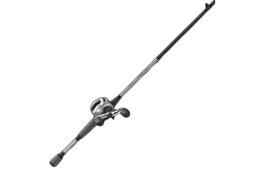 Image of Quantum Throttle Baitcast Rod and Reel Combo, 7ft 0in, Medium-Heavy, Fast, 1, 7.3-1, 7+1, Right Hand, Silver, TH100701MHC.NS2