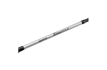 Image of Quantum Throttle Spinning Reel and Rod Combo, 7ft 1-PC IM8 Graphite Rod w/ ComfortGrip Rod Handle, Dura-Lok Anti-Reverse Clutch Reel w/ MaxCast II Spool and Braid Band, TH30701MHC.NS3