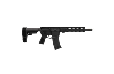 Image of Desert Tech Quattro-15 Pistol, .223 Wylde 5.56x45mm NATO, 11.5in Barrel, 7075 T6 Aluminum Frame, Black, 53 Round Magazine, w/ QMAG-53, 27.375 inch, QTR-PS-A1153-B