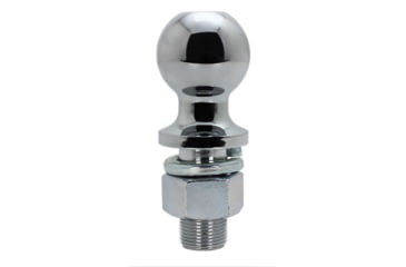 Image of Quick Products 1 7/8in Chrome Hitch Ball 1in Diameter x 2 1/8in Long Shank 2 000lb., QP-HB3004S