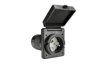Image of Quick Products 50 Amp Power Inlet, Black, QP-RV065B
