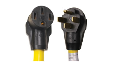 Image of Quick Products 50 Amp RV Cord Grip Handle Plug 36, QP-50-36FH