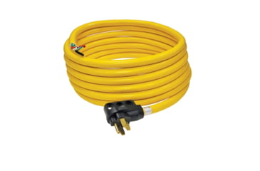 Image of Quick Products 50 Amp RV Cord Grip Handle Plug And 5 Loose End 30, QP-50-30H