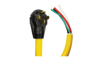 Image of Quick Products 50 Amp RV Cord Grip Handle Plug And 5 Loose End 36, QP-50-36H