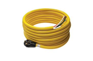 Image of Quick Products 50 Amp RV Cord Grip Handle Plug And 5 Loose End 36, QP-50-36H