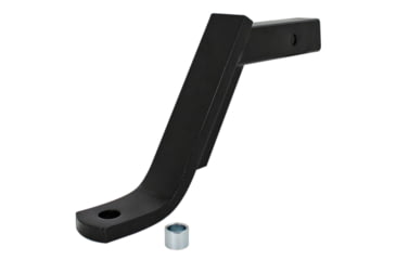 Image of Quick Products Class III Trailer Ball Mount - Drop, 6 Rise - 5000 Lbs., Gloss Powder-Coat Finish, Black, 8in Drop, 6in Rise - 5000lbs. Gloss Black Powder-, QP-HS2808