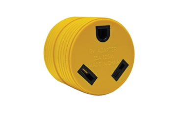 Image of Quick Products Round Adapter Plug 15A Male To 30A Female, QP-RV050